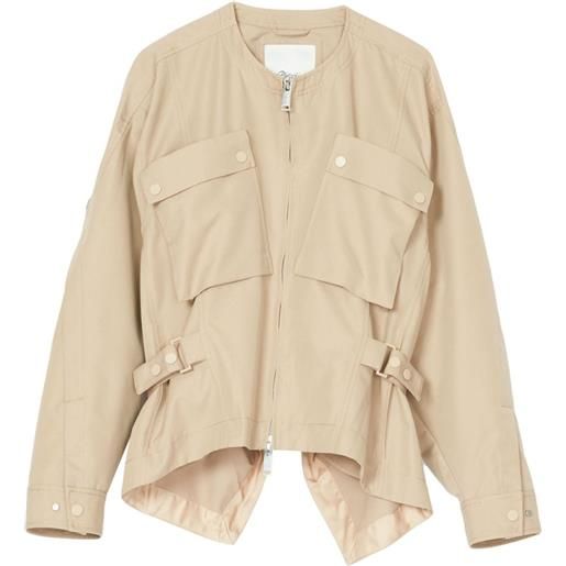 3.1 Phillip Lim bomber in misto lana - toni neutri