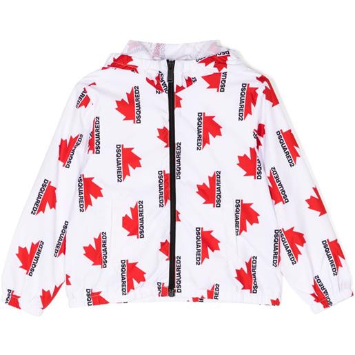 DSQUARED2 KIDS giacca con stampa - rosso