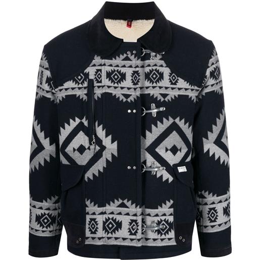 Fay giacca con tre tasche - blu