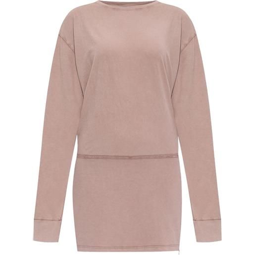 DSQUARED2 abito a maniche lunghe in jersey - rosa