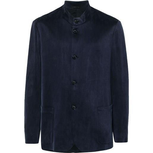 Giorgio Armani blazer monopetto - blu