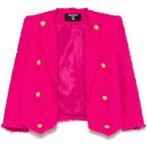 Balmain giacca spencer - rosa