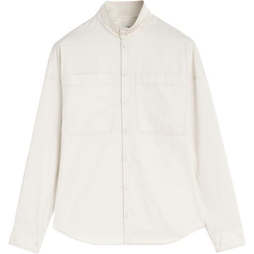 LEMAIRE camicia aderente - bianco