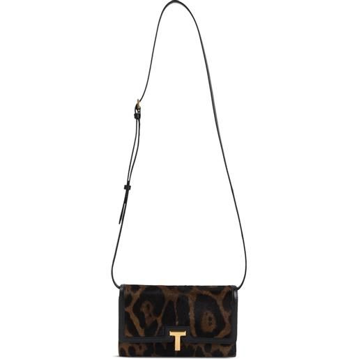 TOM FORD portafoglio leopardato - marrone
