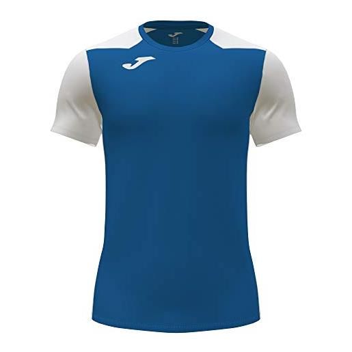 Joma Joma102223.702. Xl t-shirt a manica corta record ii royal bianca