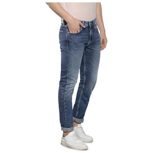 Calvin Klein jeans slim taper j30j324193 pantaloni di jeans, denim (denim medium), 29w / 32l uomo