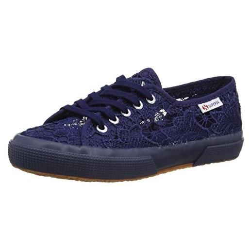 SUPERGA 2750 macramej, sneaker, bambine e ragazze, bianco (white 901), 27 eu