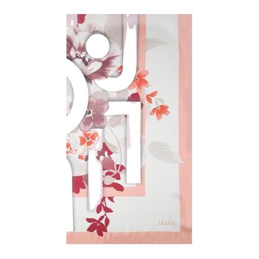 Liu jo foulard con stampa non definito x0666 cloudy coral