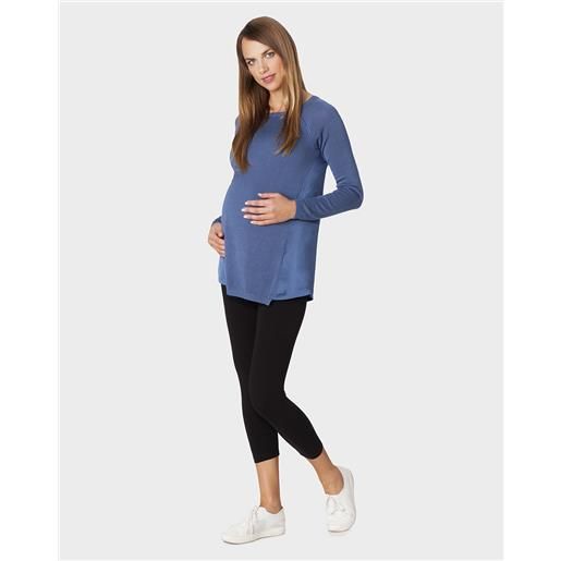Prénatal leggings nero con gamba 3/4