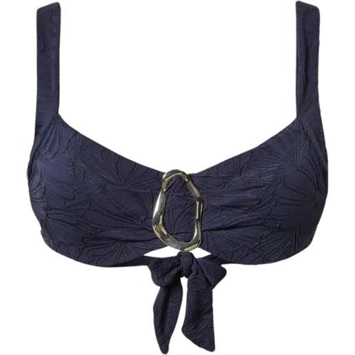 TWINSET ferretto da bagno jacquard con anello