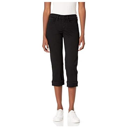 NYDJ women's marilyn crop cuff in black