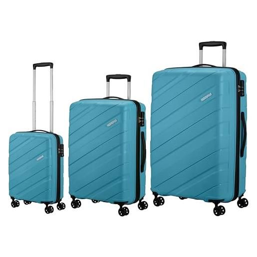 Trolley American Tourister Summer Ride Bleu Azur - Valise Cabine TSA Lock - Unisexe ME7-01005