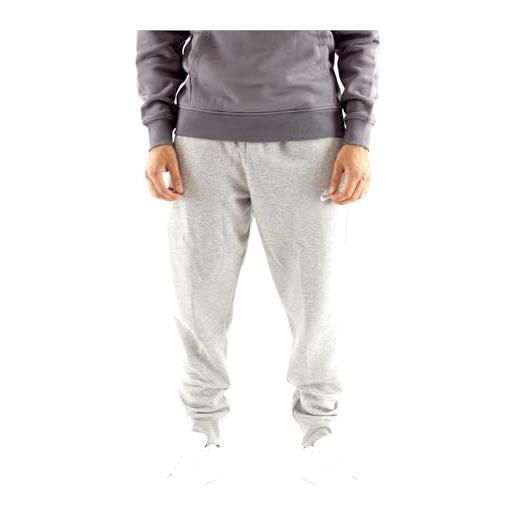 Nike, jogging, m nsw club jggr bb, dk grey heather/argento opaco/bianco 063, xl