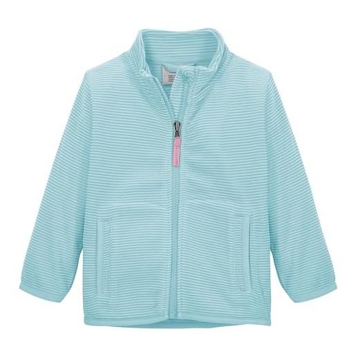 CityComfort Felpa Reversibile con Zip - Felpa Invernale in Pile Bambino Bambina 5-14 Anni (Blu Navy, 7-8 Anni