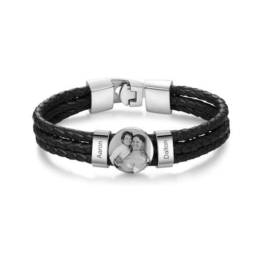 Bracciale targhetta inciso in argento 925 - personalizzato - Sepi gioielli