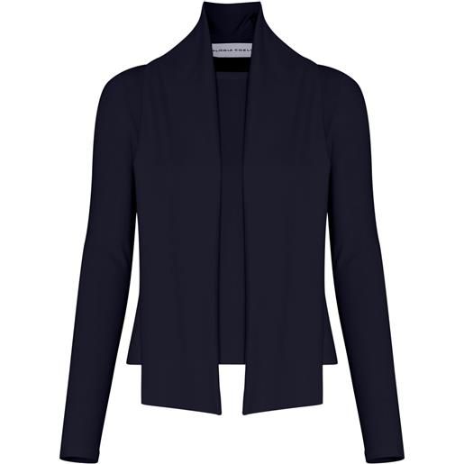 Gloria Coelho camicia a maniche lunghe - nero