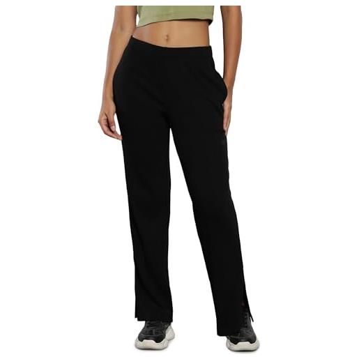 Calvin Klein jeans pantaloni donna in tessuto, nero (ck black), l