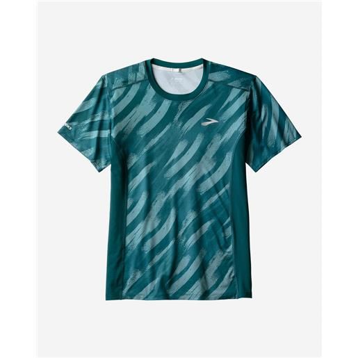Brooks atmosphere 3.0 m - t-shirt running - uomo - verde