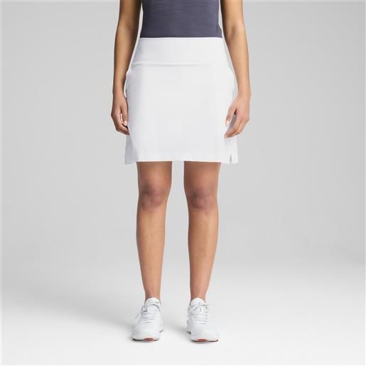 PUMA gonna da golf blake da donna, abbigliamento, bianco, l
