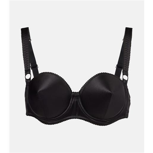 Dolce&Gabbana top in raso di misto seta