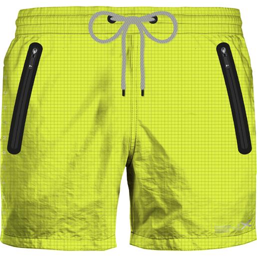 Scuola nautica italiana - costume uomo 158340 yellow fluo