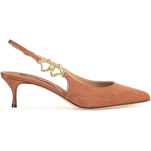 Sergio Rossi pumps sea scale 50mm - marrone
