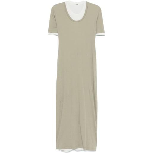 Abito con ricamo e frange Donna, Bianco | TWINSET Milano