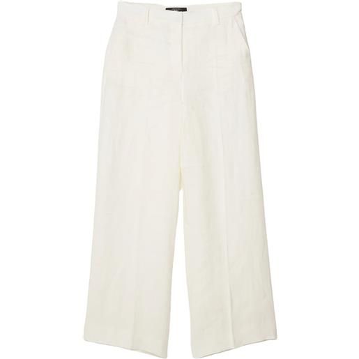 Weekend Max Mara pantalone in canvas di lino