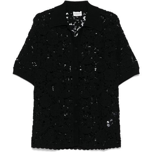 P.A.R.O.S.H. camicia copper - nero