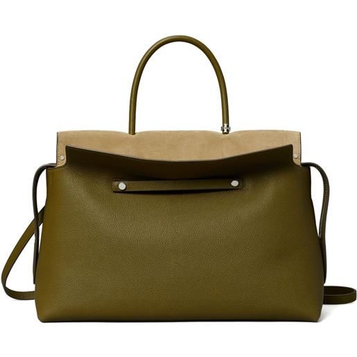 Tory Burch borsa tote mercer - verde