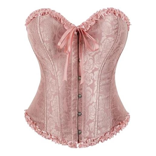 Corsetto Stringivita Corsetto Donna In Satin Elegante Regolabile