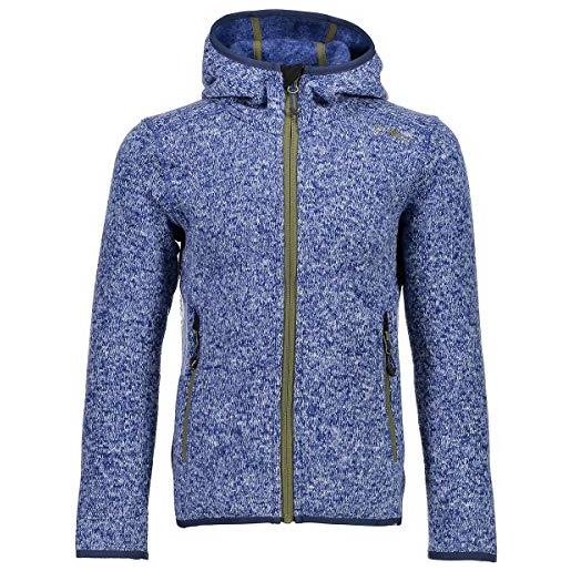 CMP giacca knit tech 3h19825 giacca, bambina, cobalto-olive-blue, 176