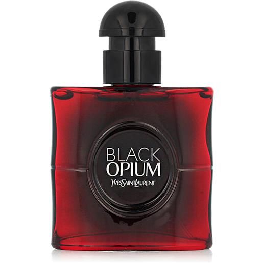 Yves Saint Laurent black opium over red eau de parfum (donna) 50 ml