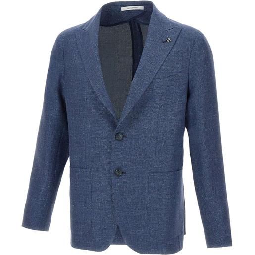 Tagliatore blazer monopetto - blu