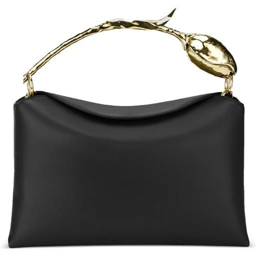 ERDEM borsa bloom midi - nero