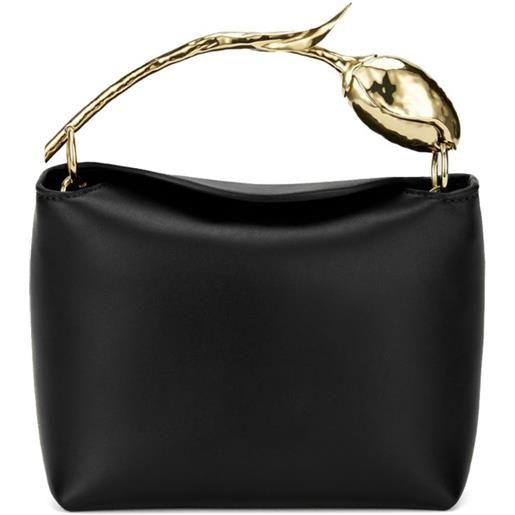 ERDEM borsa a spalla bloom mini - nero