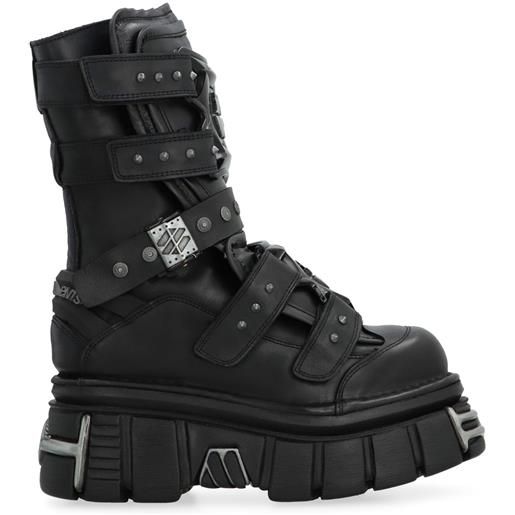 VETEMENTS x new rock stivali gamer - nero