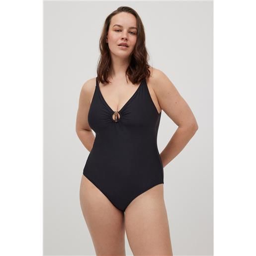 Ysabel Mora costume intero modellante nero coppa c