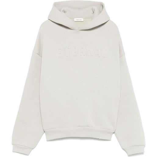 Fear Of God felpa eternal con cappuccio - grigio