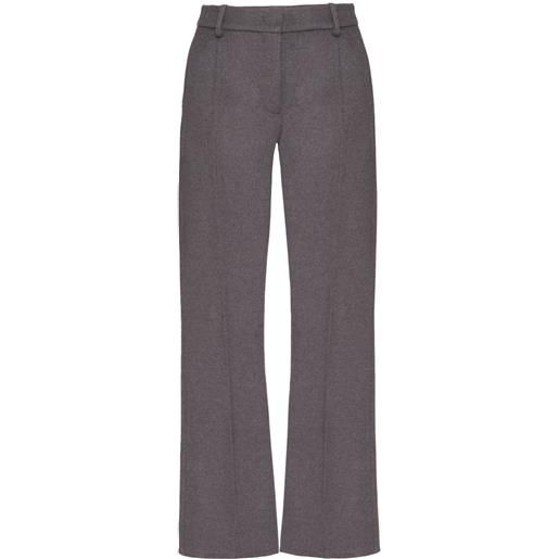 Valentino Garavani pantaloni compact drap - grigio