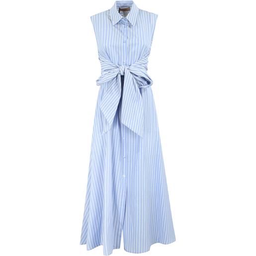 TWINSET abito chemisier smanicato