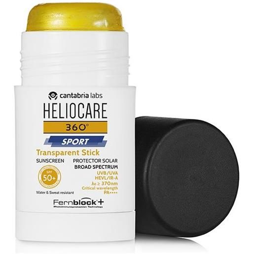 Heliocare 360 sport transparent stick protezione solare spf 50+ 25g