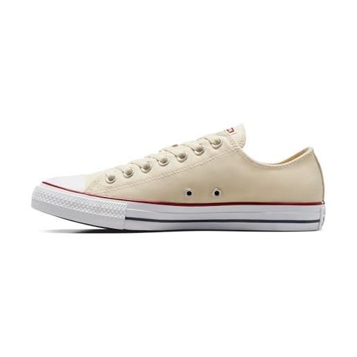 Converse chuck taylor all star ox 159485, scarpe da ginnastica unisex-adulto, beige 159485c, 44 eu