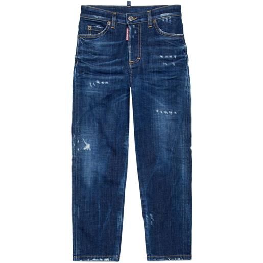 DSQUARED2 KIDS jeans dritti boss 10 - blu