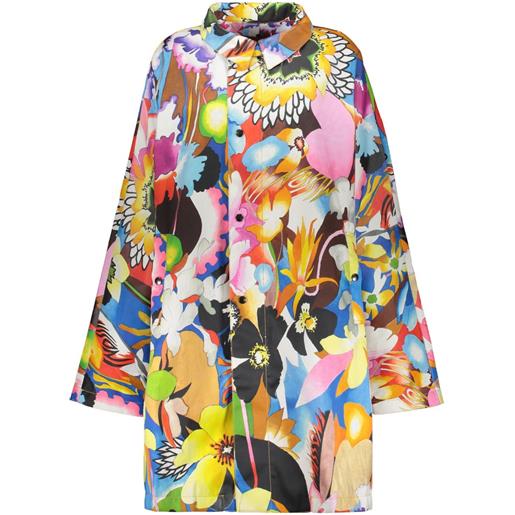 Missoni trench con stampa - giallo