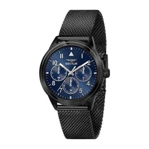 SECTOR orologio uomo sector r3253540010 serie 670 dual time 40mm 5atm