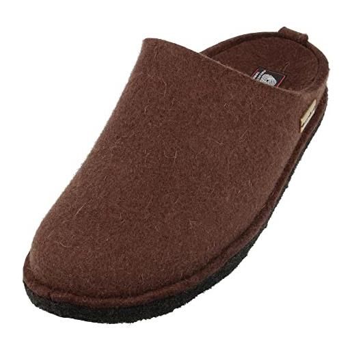 HAFLINGER pantofole unisex flair soft 311010, numero: 46 eu, colore: marrone