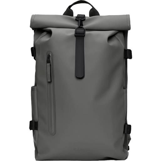 RAINS grey bum bag