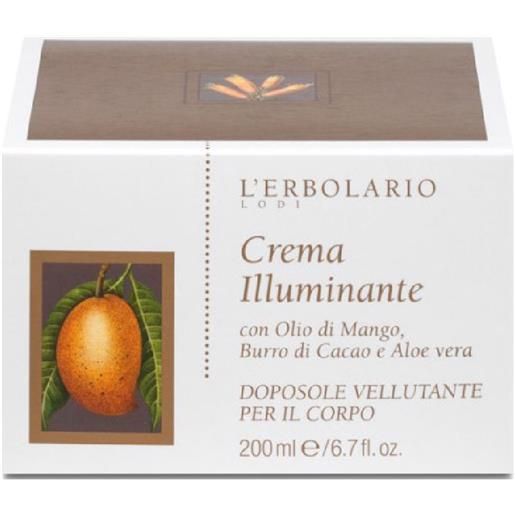 L'erbolario SB Srl l`erbolario crema illuminante doposole 200 ml per la pelle