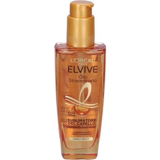 Elvive l'oréal paris trattamento Elvive olio straordinario, nutriente per capelli normali o secchi, 100 ml